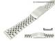 Uhrenarmband 18mm Edelstahl Jubilee-Stil teilweise poliert