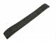 Uhrenarmband 18mm Edelstahl Zugband schwarz (anthrazit) gl�nzend von Eichm�ller