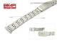 Edelstahl-Uhrband 14mm teilweise poliert schlicht-elegant von BEAR