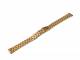 Uhrenarmband 12mm Edelstahl Faltschlie�e teilweise poliert goldfarben