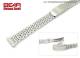 Edelstahl-Uhrband 14mm teilweise poliert elegant feingliedrig von BEAR