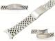 Uhrenarmband Edelstahl 20mm runder Ansto� teilweise poliert