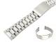 Uhrenarmband Edelstahl 18mm teilweise poliert