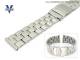 Metallarmband Edelstahl 20mm poliert Faltschlie�e von Vollmer