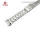Uhrenarmband TIMEX 20mm Edelstahl Massiv-Optik teilpoliert Rund-Ansto� f�r T42331