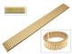 Uhrenarmband Edelstahl 18mm Zugband elegant  teilw. poliert vergoldet von Eichm�ller
