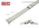 Edelstahl-Uhrband 14mm teilweise poliert sportlich-elegant Schiebeverschluss von BEAR