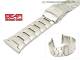 Edelstahl-Uhrenarmband 30mm Massiv-Optik sandgestrahlt klassisch von BEAR