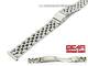 Edelstahl-Uhrband 16mm Massiv-Optik poliert elegant von BEAR