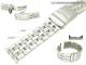 Uhrenarmband Edelstahl 20mm Massiv-Optik sportlich-elegantes Design von Eichm�ller