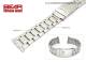 Edelstahl-Uhrband 22mm gesandstrahlt teilweise poliert sportlich-elegant von BEAR