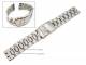 Uhrenarmband f�r Swatch 17mm Edelstahl teilweise poliert Massiv-Optik sportlich
