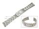 Uhrenarmband Edelstahl 22mm massiv teilweise poliert Faltschlie�e von Herzog
