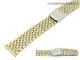 Edelstahlband 20mm bicolor elegant teilpoliert von Birkenstock