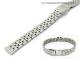 Uhrenarmband Edelstahl 10mm hochglanzpoliert