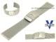 Metallarmband 24mm Milanaise mittelschweres Geflecht matt Faltschlie�e von Vollmer
