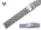 Metallarmband Edelstahl 20mm Massiv-Optik poliert Faltschlie�e von Vollmer