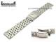 Uhrenarmband Edelstahl 22mm poliert massiv mit Sicherheitsfaltschlie�e von Eichm�ller