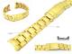 Uhrenarmband 20mm Edelstahl vergoldet massiv teilweise poliert passend f�r Rolex etc. von Eichm�ller