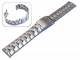 Uhrenarmband Edelstahl 22mm Massiv-Optik teilpoliert von Eichm�ller