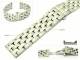 Uhrenarmband 22mm Edelstahl massiv teilweise poliert passend f�r Breitling etc. von Eichm�ller