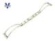 Uhrenarmband Edelstahl 14mm Halbspangenband poliert Klappschlie�e elegant von Vollmer