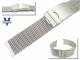 Uhrenarmband Edelstahl 20mm Milanaise mittelschweres Geflecht teilpoliert runder Ansto� von Vollmer