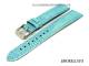 Uhrarmband 22mm eisblau \