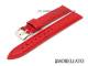 Uhrarmband 16mm rot \