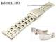 Uhrarmband 20mm Edelstahl sportlich-extravagant massiv poliert von MORELLATO