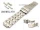 Uhrarmband 22mm Edelstahl mit Rundansto� sportliches Design Massiv-Optik satiniert von MORELLATO