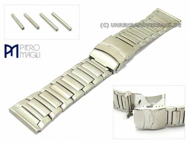 Uhrenband Edelstahl 28-32 mm Wechselansto� matt von Piero Magli - Bild vergr��ern 