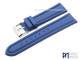 Uhrenarmband 20mm blau Synthetik von Piero Magli (Schlie�enansto� 18 mm)