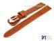 Uhrenband 10mm rotbraun echt B�ffel genarbt von Piero Magli (Schlie�enansto� 08 mm)