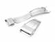 Faltschlie�e (EkMFS-5023) 19mm Edelstahl matt f�r Metallb�nder mit Dr�cker