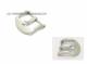 Breitdornschlie�e (SnBD-2500) robust 24mm Edelstahl matt ohne Steinhart-Logo f�r Fliegeruhren u.a.