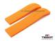 Original Ersatzband TISSOT T-Touch Expert 21mm Kautschuk orange f�r T013.420.47.202.00