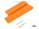 Original Ersatzband TISSOT T-Race Herrenuhr 20mm Kautschuk orange f�r T011.417.17.051.01