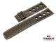 Original Uhrenarmband TISSOT PRS 516 20mm Leder dunkelbraun helle Kontrastnaht f�r T91.1.417.31