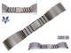 Uhrenarmband Titan 18mm Halbspangenband mattiert Klappschlie�e von Vollmer