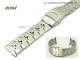 Uhrenarmband Teleskop-Ansto� 16-22mm Edelstahl ROWI teilweise poliert