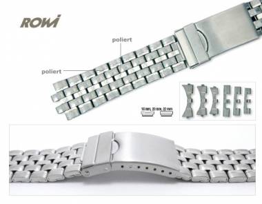 Zusatzglied Edelstahl f�r Uhrenarmband Rw-WA303304 von Rowi - Bild vergr��ern 