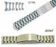 Multi-Ansto�band 18-22mm Edelstahl bicolor ROWI Wechselansto� rund/gerade sportliches Design