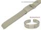 Uhrenarmband 12/14/16mm Edelstahl titan-color Zugband Wechselansto� Marburger