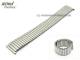 Uhrenarmband Fixoflex S Zugband Edelstahl poliert 22mm elegant ROWI