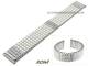 Uhrenarmband Fixoflex S Zugband Edelstahl 22mm ROWI