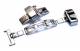 Butterfly-Faltschlie�e (EmBFS-71) 22mm Edelstahl poliert ohne Dr�cker