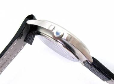 Uhrenarmband XL 10mm dunkelblau Clip f�r feste Stege (Schlie�enansto� 08 mm) - Bild vergr��ern 