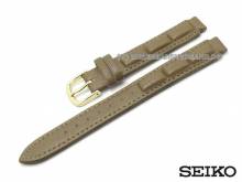 Ersatz-Uhrenarmband SEIKO oliv Leder Spezialanstoß für Modell SCB884