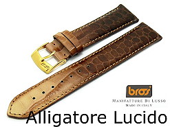 Bros Uhrenb�nder Alligatore Lucido